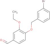 4-[(3-Bromobenzyl)oxy]-3-ethoxybenzaldehyde