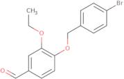 4-[(4-Bromobenzyl)oxy]-3-ethoxybenzaldehyde