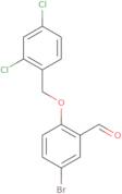 5-Bromo-2-[(2,4-dichlorobenzyl)oxy]benzaldehyde