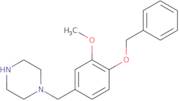 1-[4-(Benzyloxy)-3-methoxybenzyl]piperazine