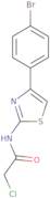 N-[4-(4-Bromophenyl)-1,3-thiazol-2-yl]-2-chloroacetamide