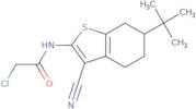 N-(6-tert-Butyl-3-cyano-4,5,6,7-tetrahydro-1-benzothien-2-yl)-2-chloroacetamide