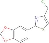 2-(1,3-Benzodioxol-5-yl)-4-(chloromethyl)-1,3-thiazole