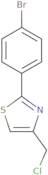 2-(4-Bromophenyl)-4-(chloromethyl)-1,3-thiazole