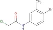 N-(4-Bromo-3-methylphenyl)-2-chloroacetamide