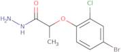 2-(4-Bromo-2-chlorophenoxy)propanohydrazide