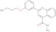 2-(3-Butoxyphenyl)quinoline-4-carbohydrazide