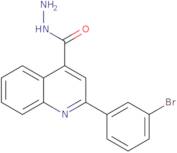 2-(3-Bromophenyl)quinoline-4-carbohydrazide