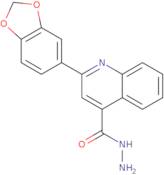 2-(1,3-Benzodioxol-5-yl)quinoline-4-carbohydrazide