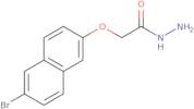 2-[(6-Bromo-2-naphthyl)oxy]acetohydrazide