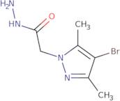 2-(4-Bromo-3,5-dimethyl-1H-pyrazol-1-yl)acetohydrazide