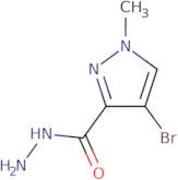 4-Bromo-1-methyl-1H-pyrazole-3-carbohydrazide