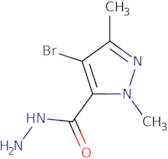 4-Bromo-1,3-dimethyl-1H-pyrazole-5-carbohydrazide