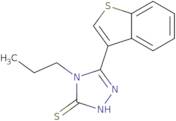 5-(1-Benzothien-3-yl)-4-propyl-4H-1,2,4-triazole-3-thiol