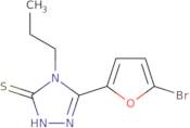 5-(5-Bromo-2-furyl)-4-propyl-4H-1,2,4-triazole-3-thiol