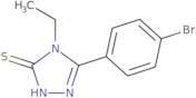 5-(4-Bromophenyl)-4-ethyl-4H-1,2,4-triazole-3-thiol