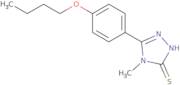 5-(4-Butoxyphenyl)-4-methyl-4H-1,2,4-triazole-3-thiol