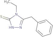 5-Benzyl-4-ethyl-4H-1,2,4-triazole-3-thiol