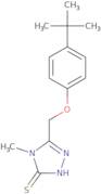 5-[(4-tert-Butylphenoxy)methyl]-4-methyl-4H-1,2,4-triazole-3-thiol