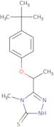 5-[1-(4-tert-Butylphenoxy)ethyl]-4-methyl-4H-1,2,4-triazole-3-thiol