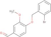 4-[(2-Bromobenzyl)oxy]-3-methoxybenzaldehyde