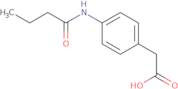 [4-(Butyrylamino)phenyl]acetic acid