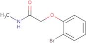 2-(2-Bromophenoxy)-N-methylacetamide