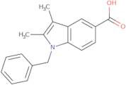 1-Benzyl-2,3-dimethyl-1H-indole-5-carboxylic acid