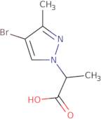 2-(4-Bromo-3-methyl-1H-pyrazol-1-yl)propanoic acid