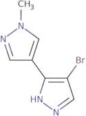 4-Bromo-1'-methyl-1H,1'H-3,4'-bipyrazole