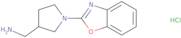 [1-(1,3-Benzoxazol-2-yl)pyrrolidin-3-yl]methylamine hydrochloride