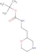 tert-Butyl 2-morpholin-2-ylethylcarbamate