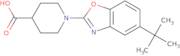 1-(5-tert-Butyl-1,3-benzoxazol-2-yl)piperidine-4-carboxylic acid