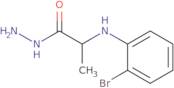 2-[(2-Bromophenyl)amino]propanohydrazide