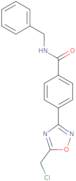 N-Benzyl-4-[5-(chloromethyl)-1,2,4-oxadiazol-3-yl]benzamide