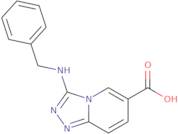 3-(Benzylamino)[1,2,4]triazolo[4,3-a]pyridine-6-carboxylic acid