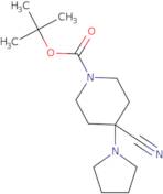 tert-Butyl 4-cyano-4-pyrrolidin-1-ylpiperidine-1-carboxylate