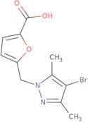 5-[(4-Bromo-3,5-dimethyl-1H-pyrazol-1-yl)methyl]-2-furoic acid