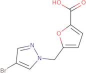 5-[(4-Bromo-1H-pyrazol-1-yl)methyl]-2-furoic acid