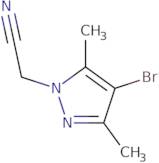 (4-Bromo-3,5-dimethyl-1H-pyrazol-1-yl)acetonitrile