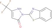 1-(1,3-Benzothiazol-2-yl)-3-(trifluoromethyl)-1H-pyrazol-5-ol
