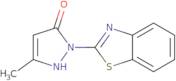 1-(1,3-Benzothiazol-2-yl)-3-methyl-1H-pyrazol-5-ol