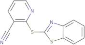2-(1,3-Benzothiazol-2-ylthio)nicotinonitrile