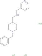 N-[(1-Benzylpiperidin-4-yl)methyl]-N-(pyridin-3-ylmethyl)amine trihydrochloride