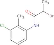 2-Bromo-N-(3-chloro-2-methylphenyl)propanamide