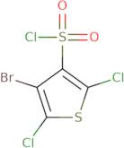 4-Bromo-2,5-dichlorothiophene-3-sulfonyl chloride