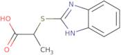 2-(1H-Benzimidazol-2-ylthio)propanoic acid