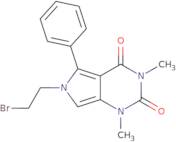 6-(2-Bromoethyl)-1,3-dimethyl-5-phenyl-1H-pyrrolo[3,4-d]pyrimidine-2,4(3H,6H)-dione