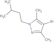 4-Bromo-3,5-dimethyl-1-(3-methylbutyl)-1H-pyrazole