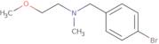 N-(4-Bromobenzyl)-N-(2-methoxyethyl)-N-methylamine
